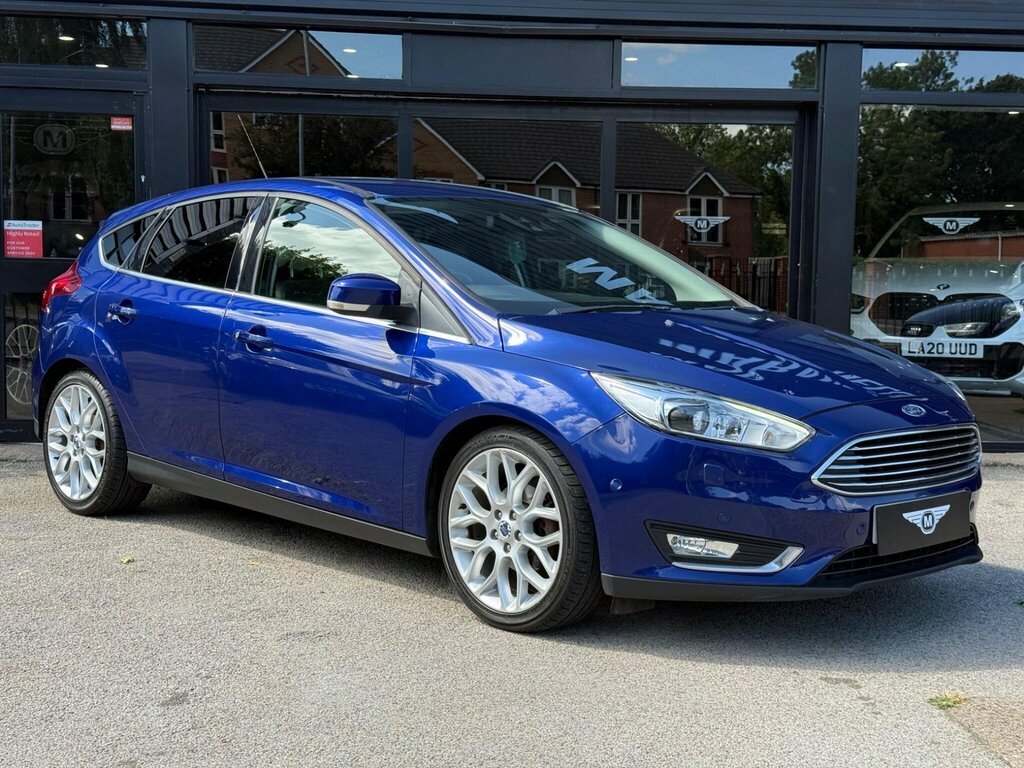 Ford Focus 1.5 Tdci Titanium X Euro 6 Ss Blue