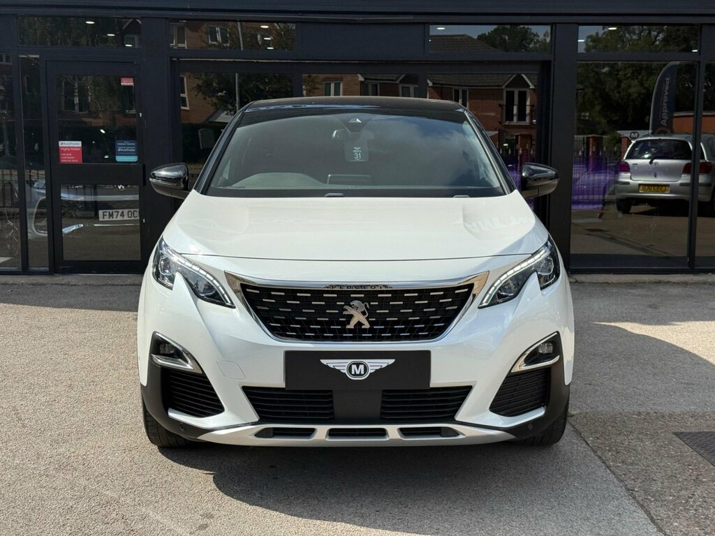 Peugeot 3008 1.6 Thp Gt Line Eat Euro 6 Ss WG67YTP White #2
