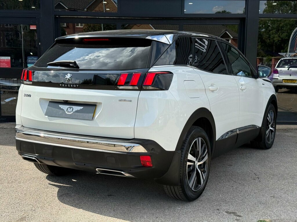 Peugeot 3008 1.6 Thp Gt Line Eat Euro 6 Ss WG67YTP White #6