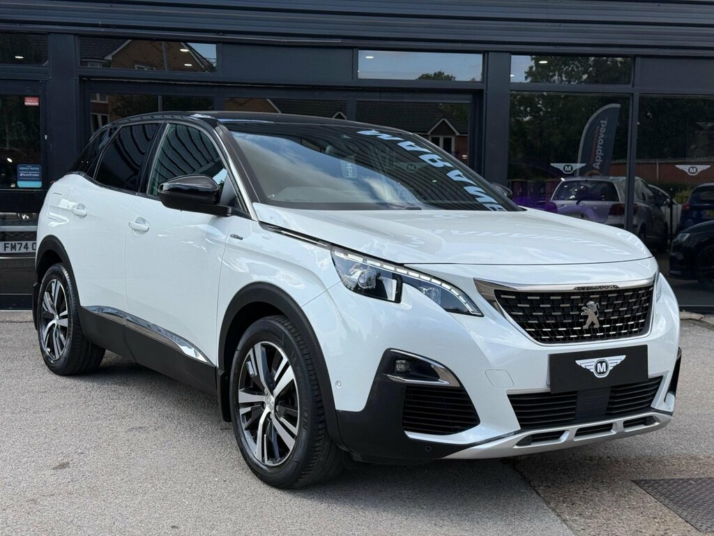 Peugeot 3008 1.6 Thp Gt Line Eat Euro 6 Ss WG67YTP White