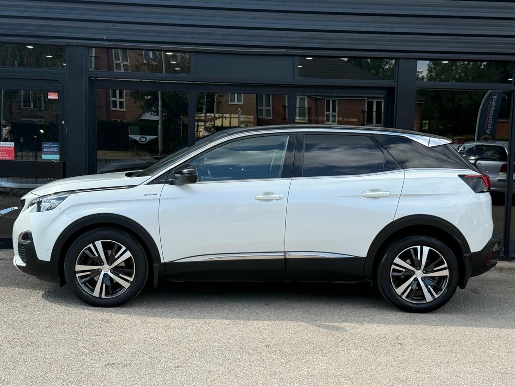 Peugeot 3008 1.6 Thp Gt Line Eat Euro 6 Ss WG67YTP White #5