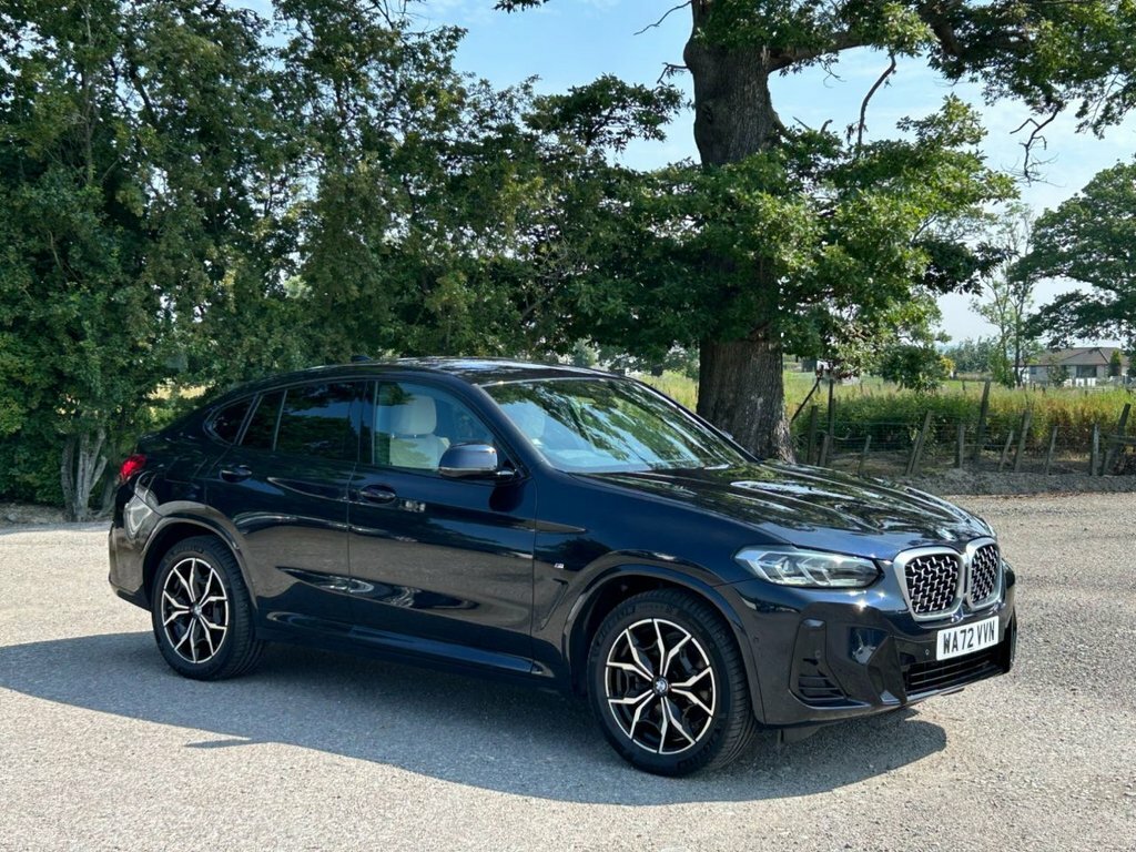 BMW X4 2.0 20D Mht M Sport Suv Hybrid Xdr Black