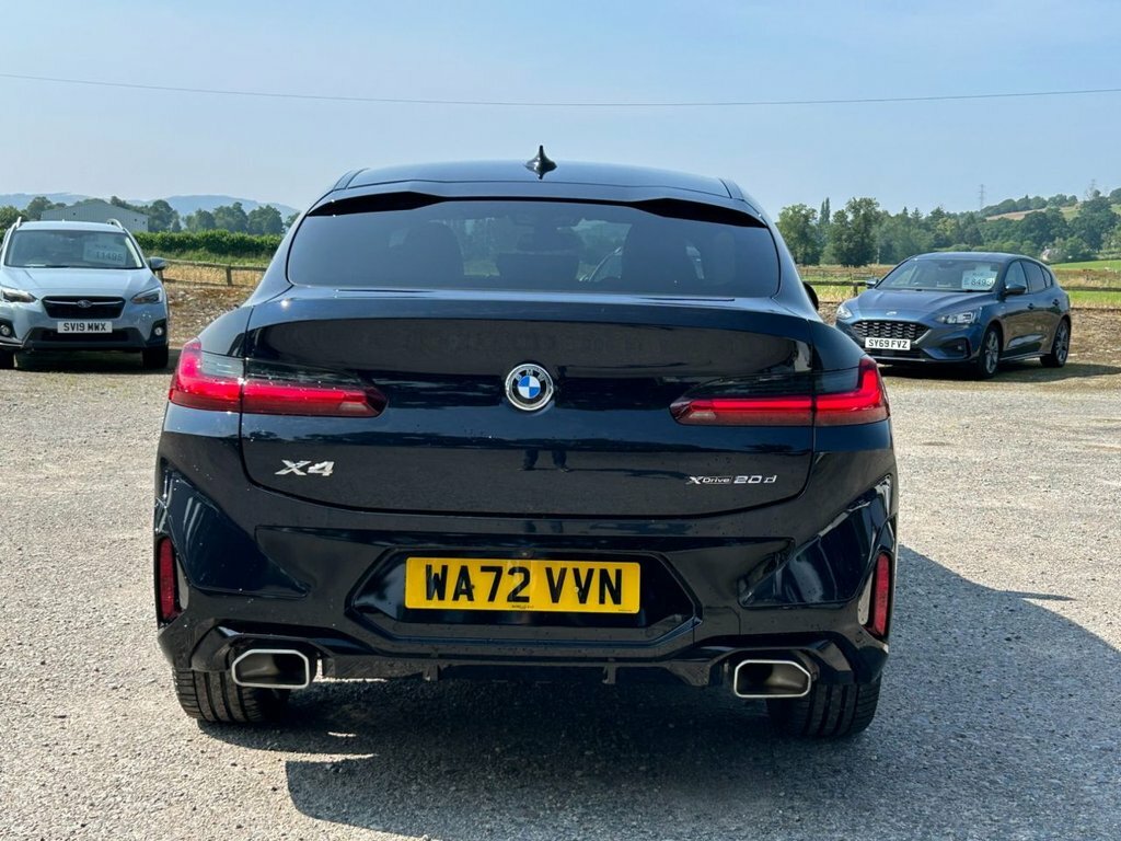 BMW X4 2.0 20D Mht M Sport Suv Hybrid Xdr Black #4