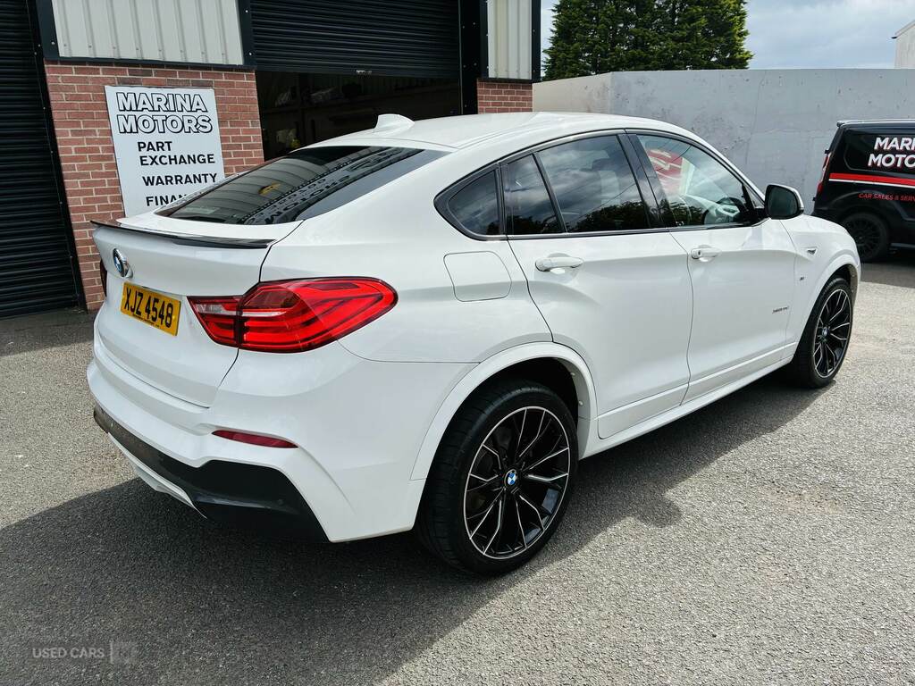 BMW X4 Xdrive30d M Sport Step White #3