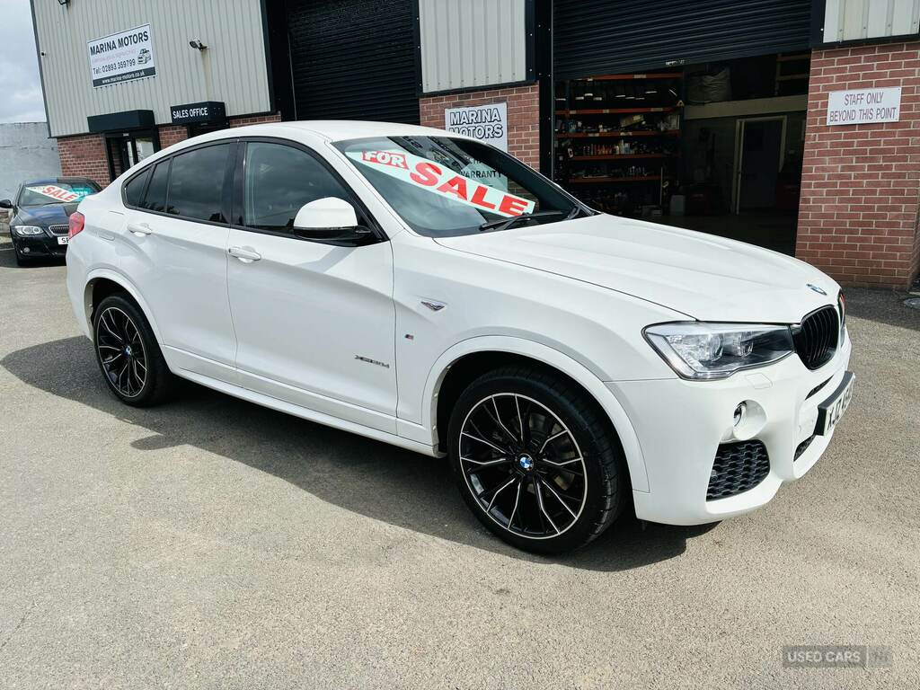 BMW X4 Xdrive30d M Sport Step White