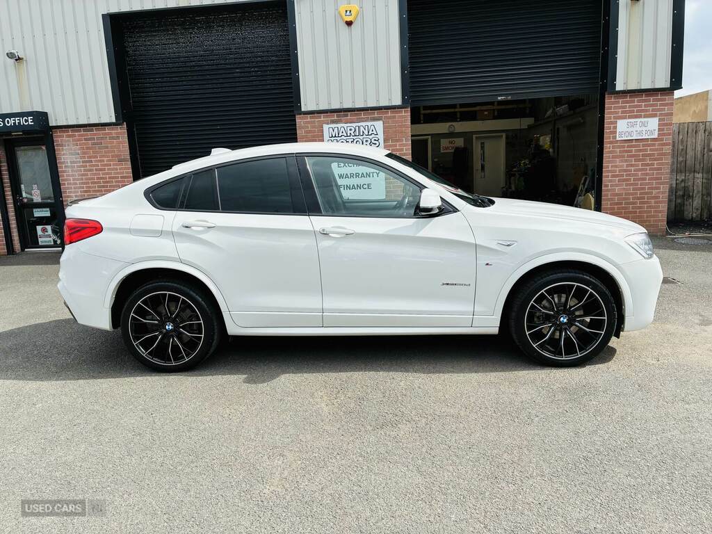 BMW X4 Xdrive30d M Sport Step White #2