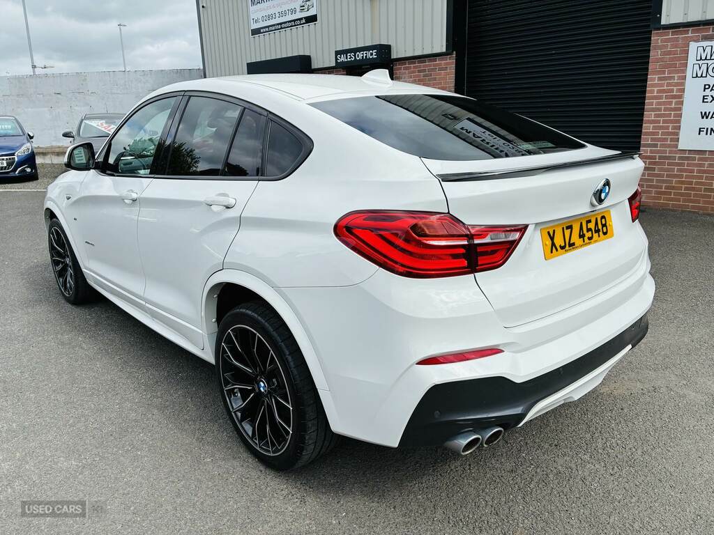 BMW X4 Xdrive30d M Sport Step White #6