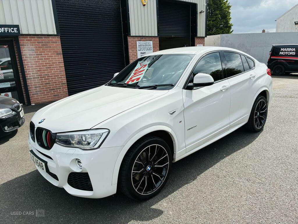 BMW X4 Xdrive30d M Sport Step White #4