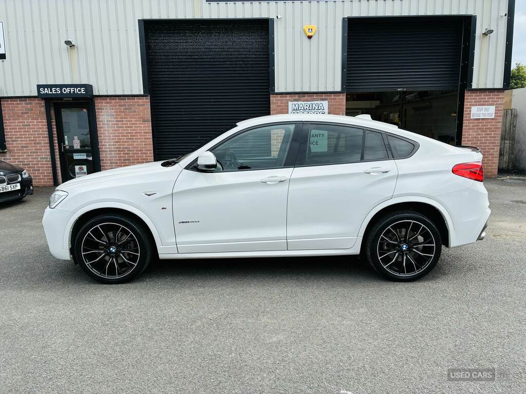 BMW X4 Xdrive30d M Sport Step White #5
