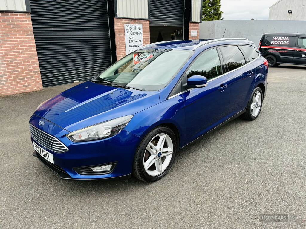 Ford Focus 1.5 Tdci 120 Zetec Edition Blue #4