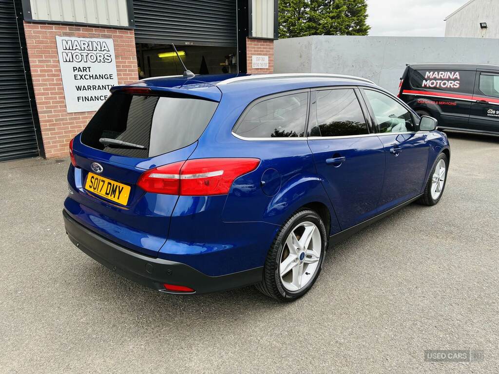 Ford Focus 1.5 Tdci 120 Zetec Edition Blue #3