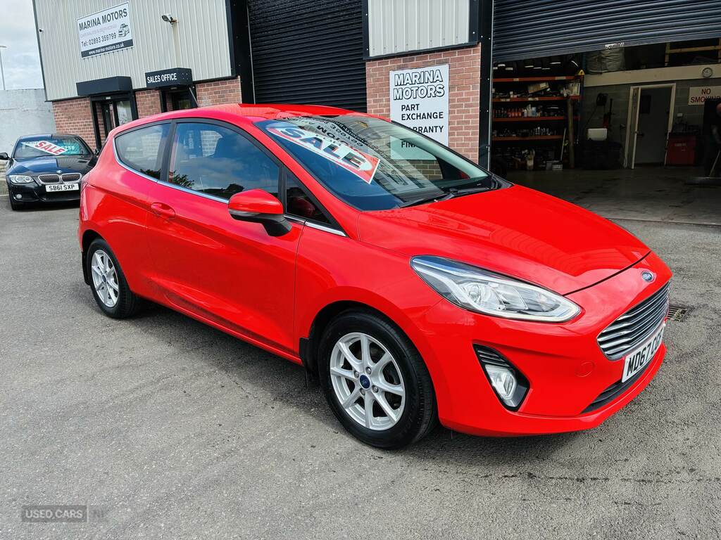 Ford Fiesta 1.0 Ecoboost Zetec Red