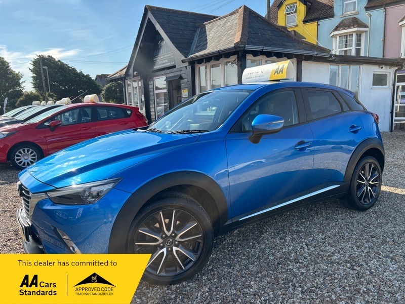 Mazda CX-3 2.0 Skyactiv-g Sport Nav Blue