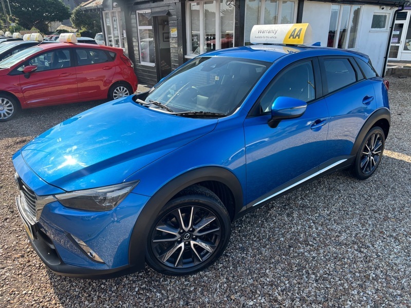 Mazda CX-3 2.0 Skyactiv-g Sport Nav YR18GZM Blue #2