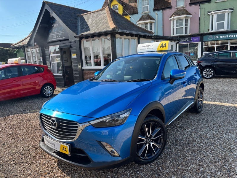 Mazda CX-3 2.0 Skyactiv-g Sport Nav YR18GZM Blue #4