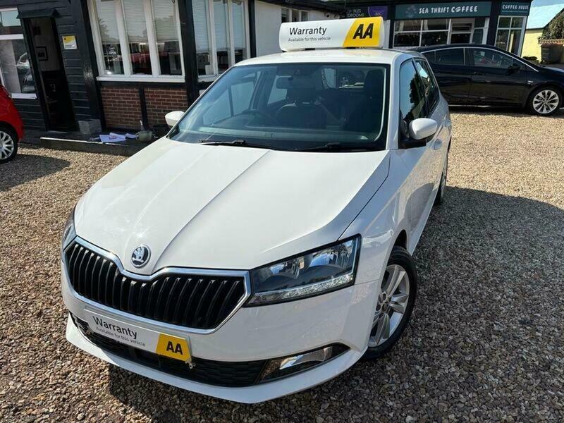 Skoda Fabia 1.0 Tsi Se Hatchback EY20ZYW White #5