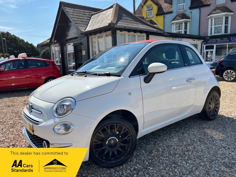 Fiat 500C 1.2 Lounge Convertible White
