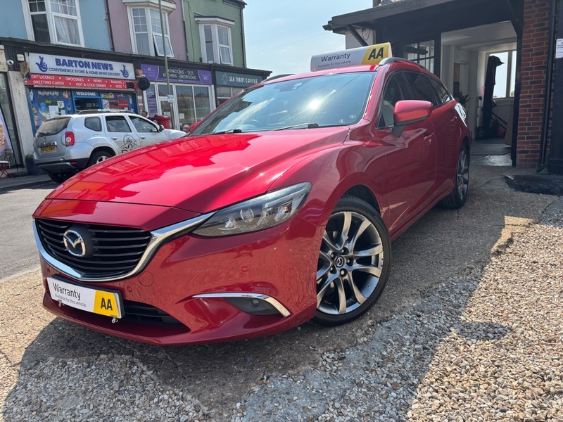 Mazda 6 2.2 Skyactiv-d Sport Nav Red #5