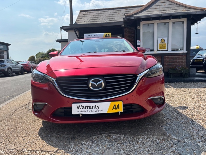 Mazda 6 2.2 Skyactiv-d Sport Nav Red #4