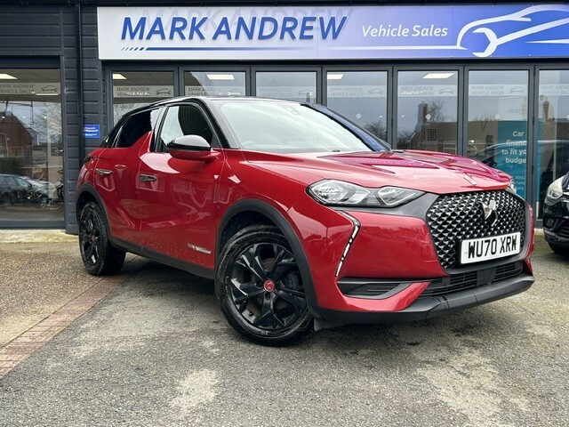 DS DS 3 Crossback Suv 1.5 Bluehdi Performance Line 2021 Red