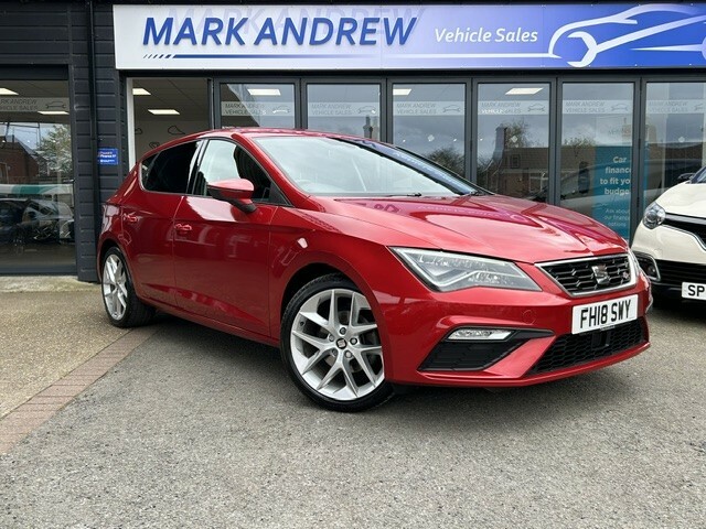 Seat Leon Hatchback 1.4 Tsi Fr Technology 2018 Red