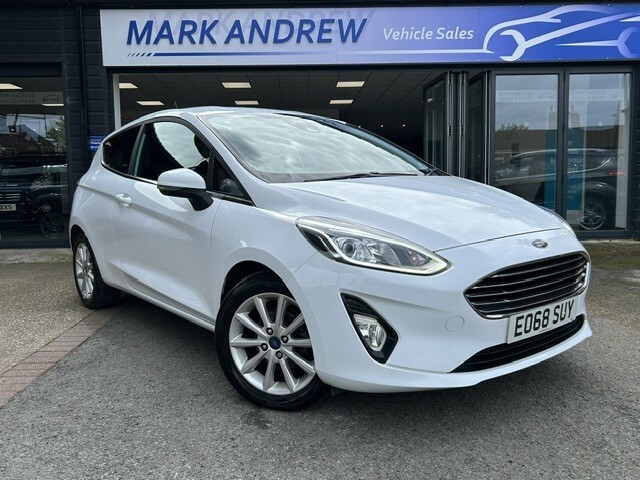 Ford Fiesta Hatchback 1.0 T Ecoboost Titanium 2018 White