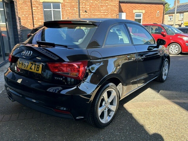 Audi A1 Hatchback 1.4 Tfsi Sport 2018 FV67ZTB Black #3