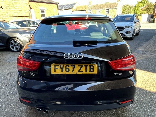 Audi A1 Hatchback 1.4 Tfsi Sport 2018 FV67ZTB Black #4