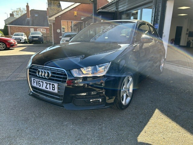 Audi A1 Hatchback 1.4 Tfsi Sport 2018 FV67ZTB Black #6