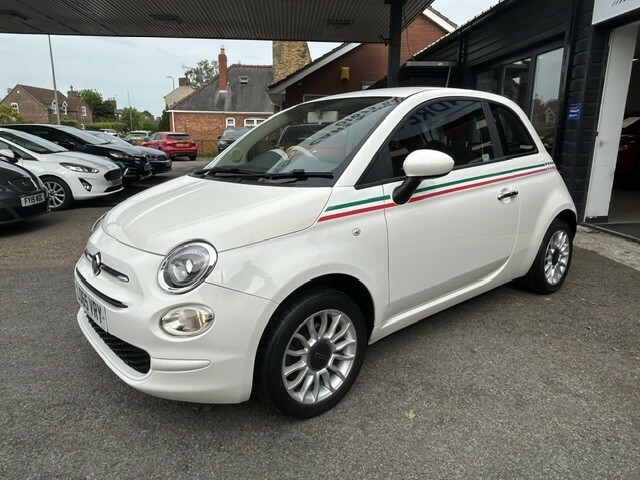 Fiat 500 Hatchback 1.2 500 Pop Star 1.2 69Hp 2015 LO65VRY White #4