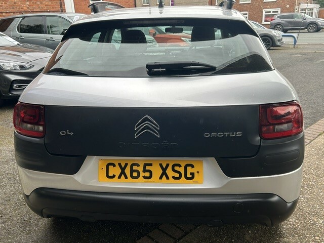 Citroen C4 Cactus Hatchback 1.6 Bluehdi Feel 2016 CX65XSG Silver #4
