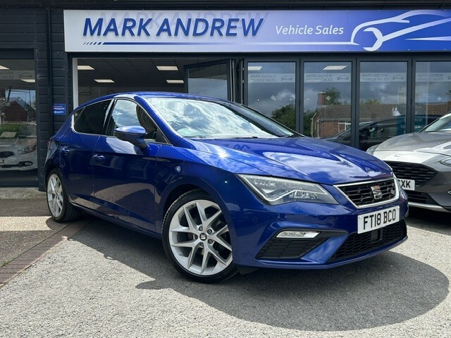 Seat Leon Hatchback 1.4 Tsi Fr Technology 2018 Blue