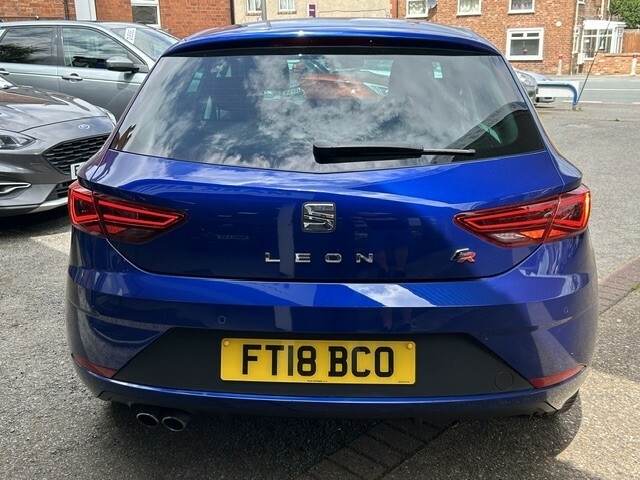 Seat Leon Hatchback 1.4 Tsi Fr Technology 2018 FT18BCO Blue #4