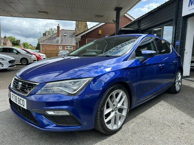 Seat Leon Hatchback 1.4 Tsi Fr Technology 2018 FT18BCO Blue #6