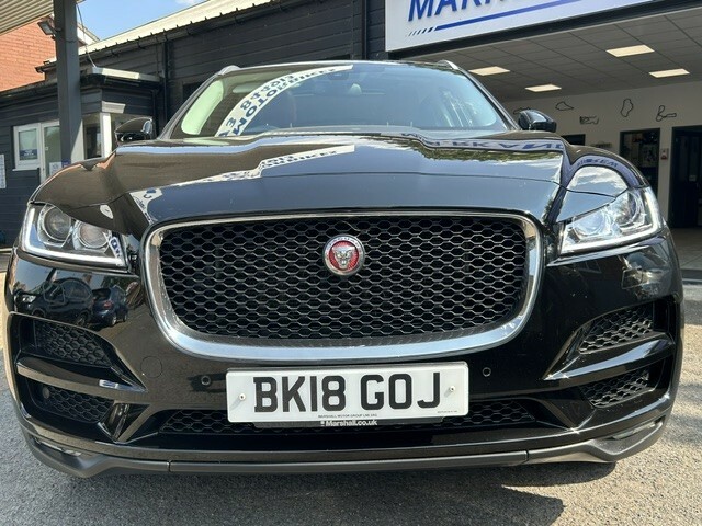 Jaguar F-Pace Suv 2.0 D180 Portfolio 2018 BK18GOJ Black #3