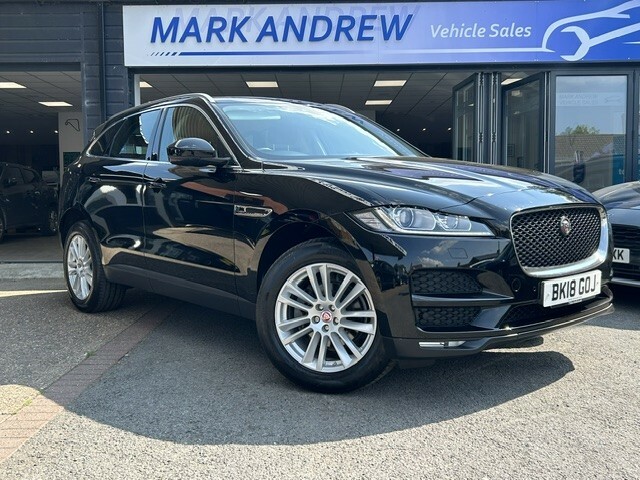 Jaguar F-Pace Suv 2.0 D180 Portfolio 2018 BK18GOJ Black