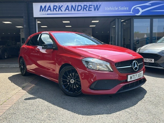 Mercedes-Benz A Class 4Matic Premium Fmsh 19 Alloys Privacy Glass Red #1