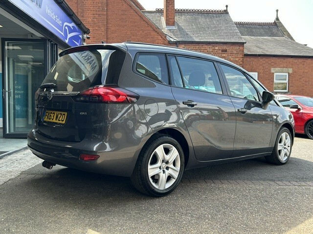 Vauxhall Zafira Tourer Mpv 2.0 Cdti Exclusiv 2013 Grey #3