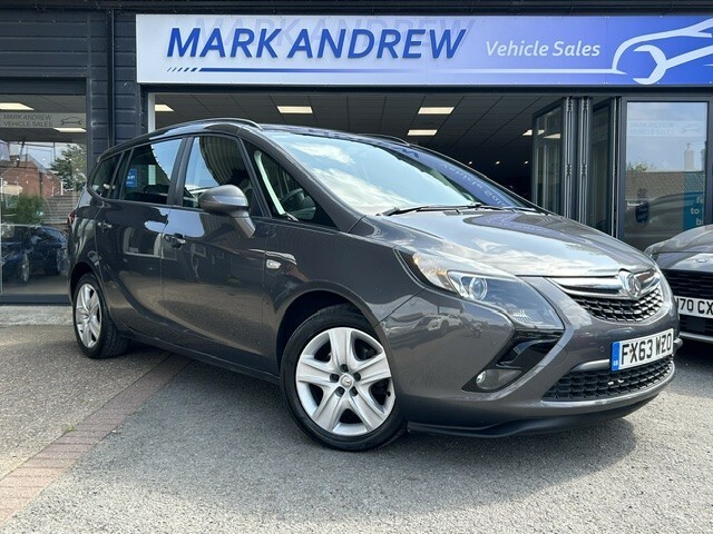 Vauxhall Zafira Tourer Mpv 2.0 Cdti Exclusiv 2013 Grey