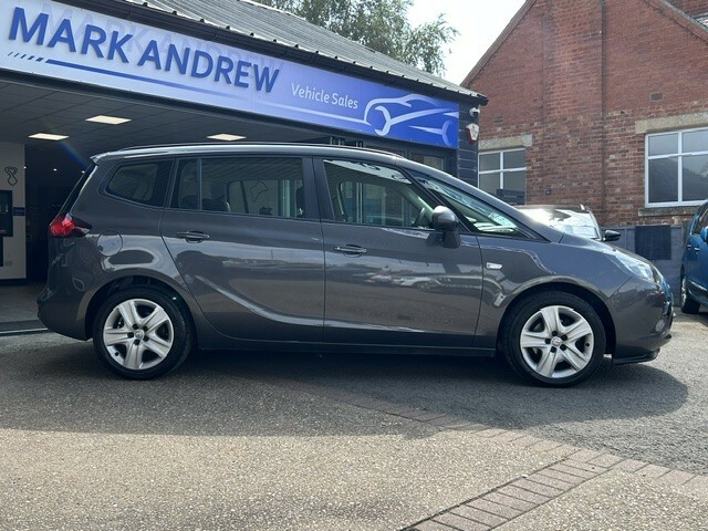 Vauxhall Zafira Tourer Mpv 2.0 Cdti Exclusiv 2013 Grey #2