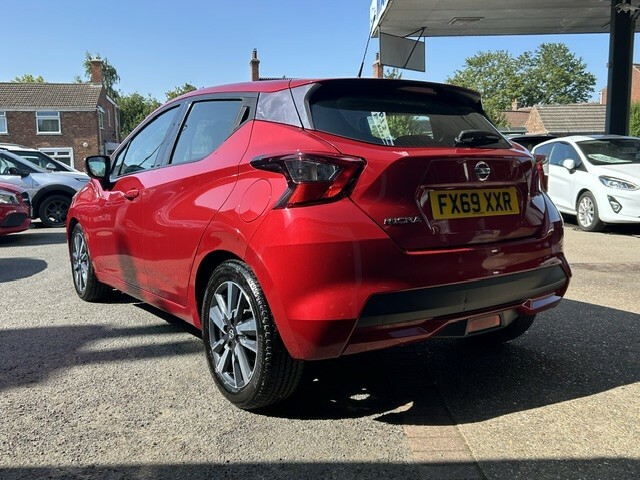 Nissan Micra 1.0 Ig-t Acenta Limited Edition Red #5