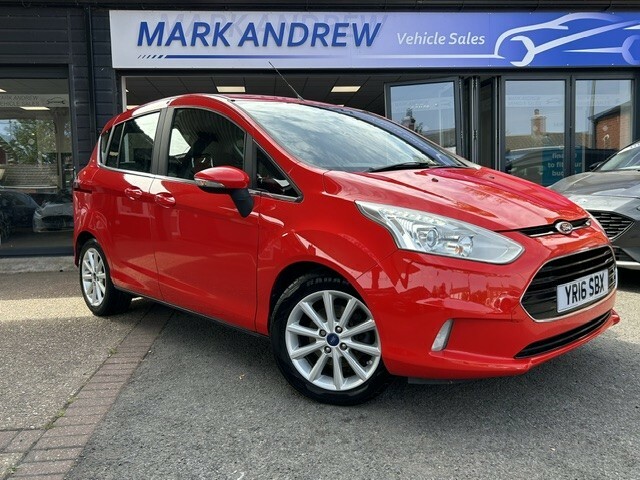 Ford B-Max 1.0 T Ecoboost Titanium Red