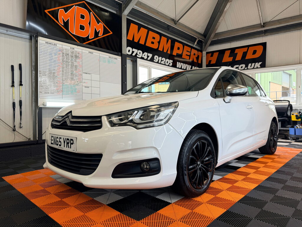 Citroen C4 1.2 Puretech Flair Hatchback Eur White #2