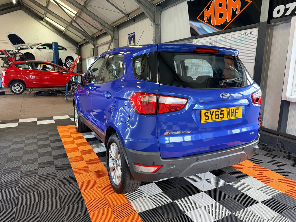 Ford Ecosport Ecosport Hatchback SY65WMF Blue #3