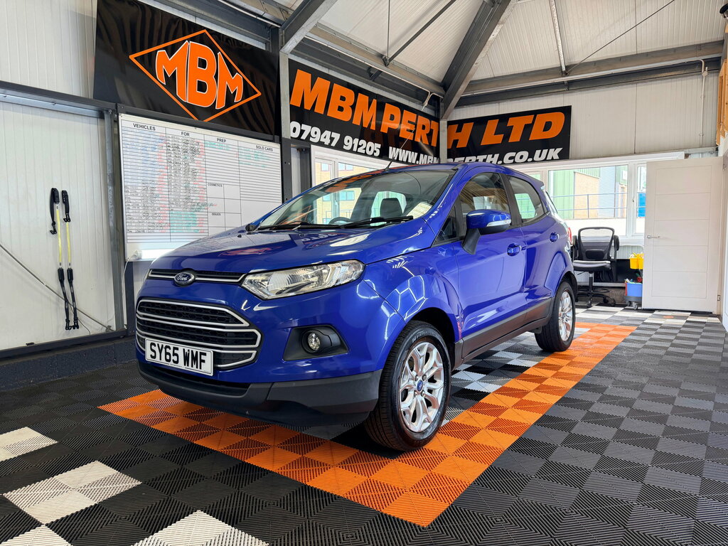 Ford Ecosport Ecosport Hatchback SY65WMF Blue #2