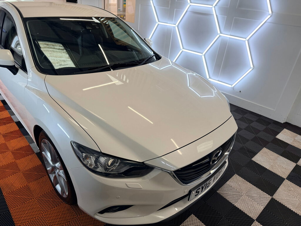 Mazda 6 2.2 Skyactiv-d Sport Nav Saloon White #5