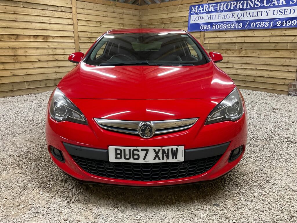 Vauxhall Astra GTC Turbo Sri Coupe Red #2