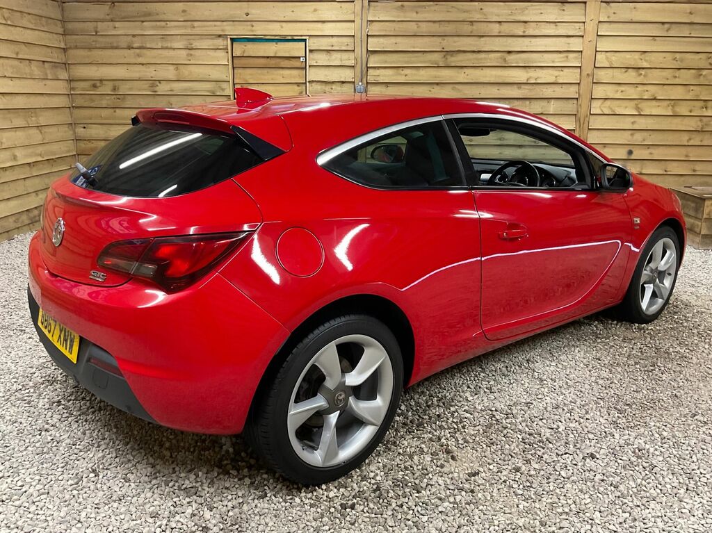 Vauxhall Astra GTC Turbo Sri Coupe Red #6