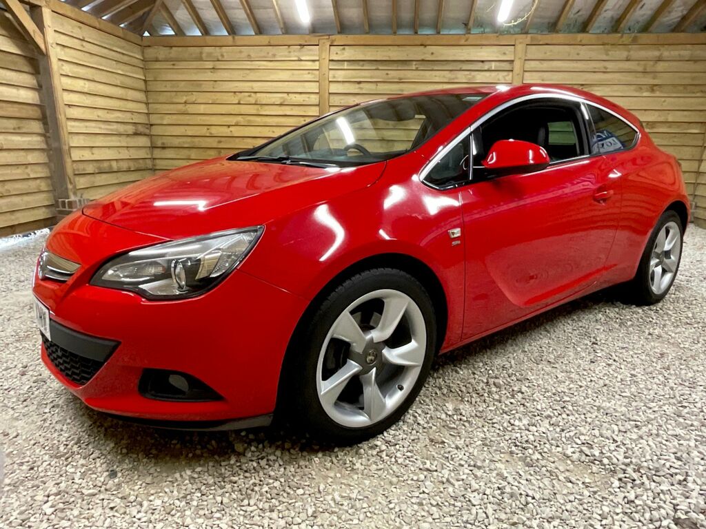 Vauxhall Astra GTC Turbo Sri Coupe Red #3