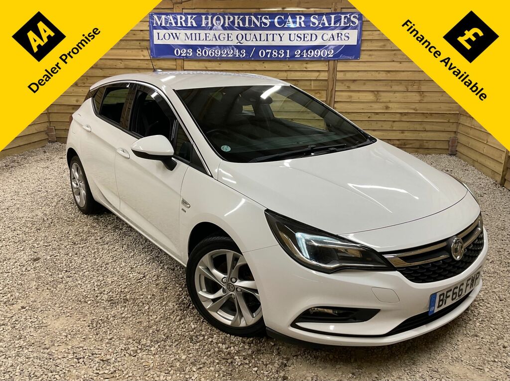 Vauxhall Astra Turbo Sri Hatchback White